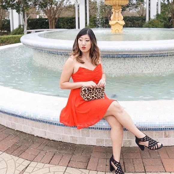 🆕 THACKER NYC: Leopard Clutch w/ Gold Ring - Picture 2 of 8